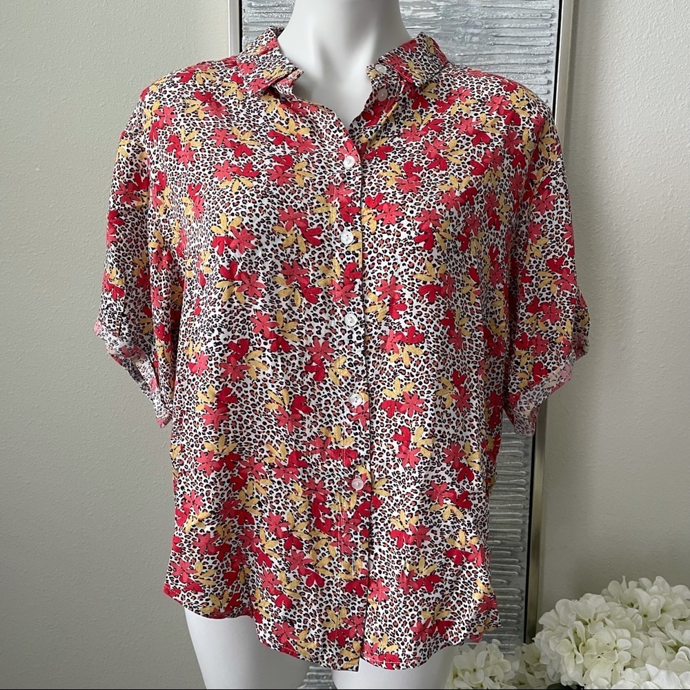 Velvet Heart Women’s Button Up Shirt Size XL